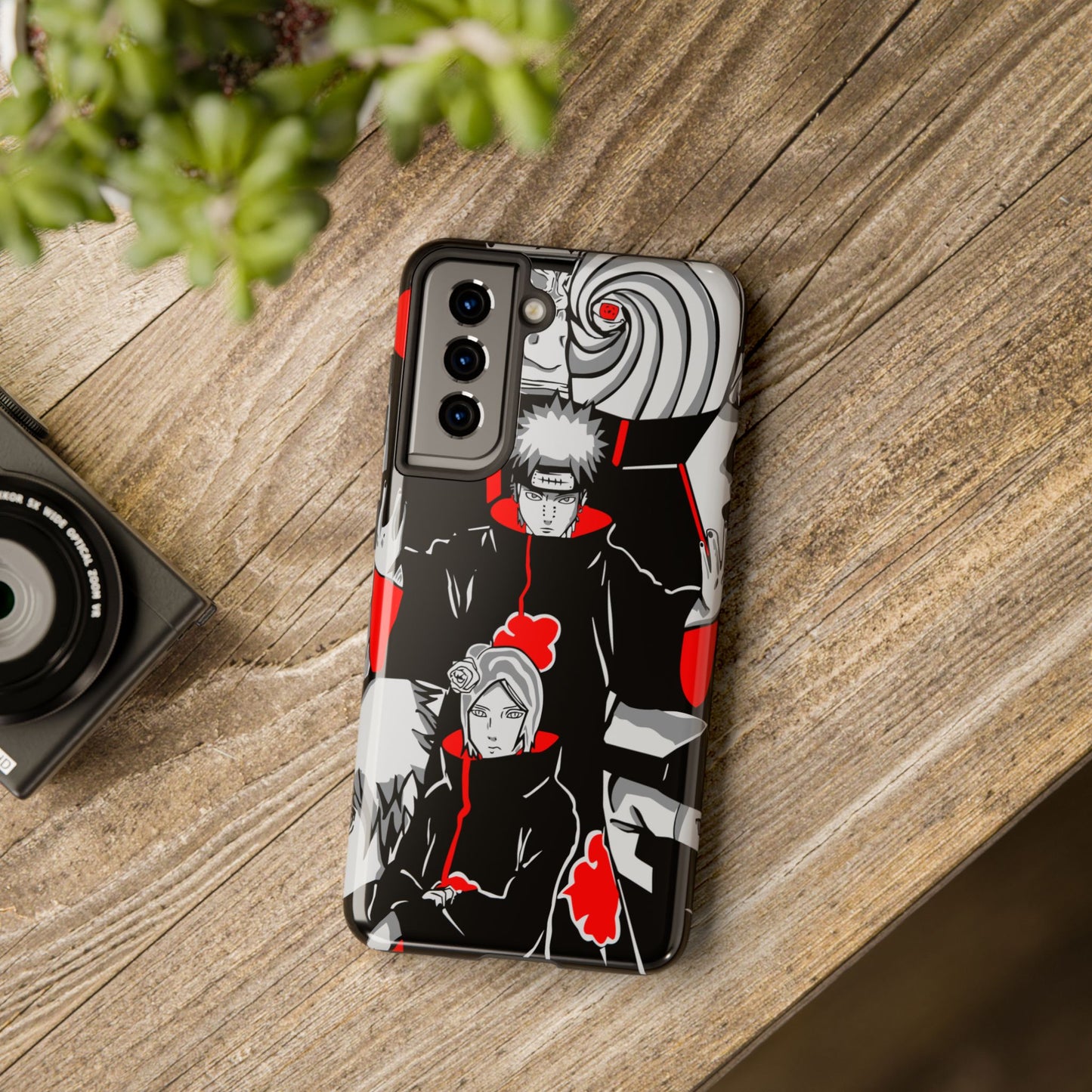 Akatsuki Phone Case | Anime-Inspired Protective Case | Double Layered iPhone & Samsung Cover | Otaku Manga Case