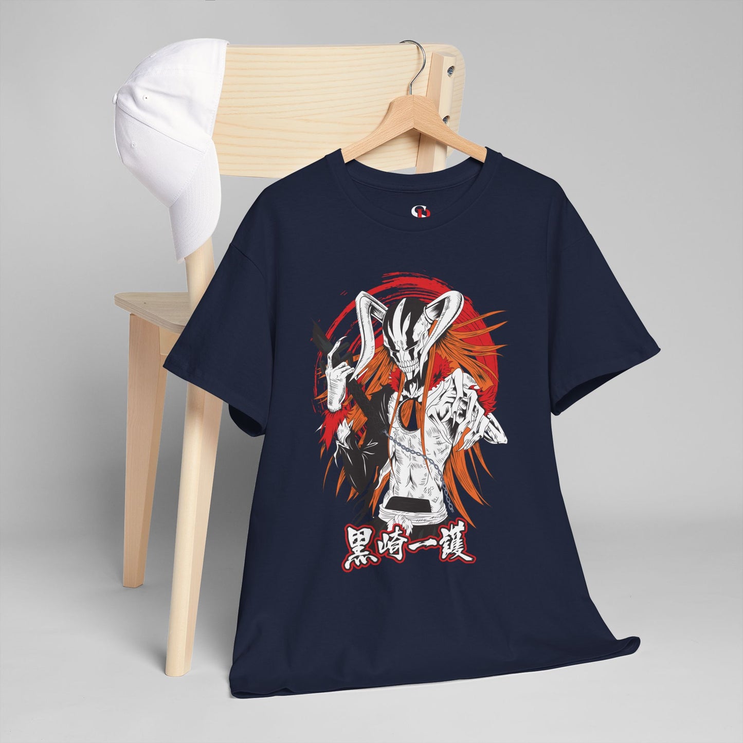 Ichigo Vasto Lorde Unisex Heavy Cotton T-Shirt | Bleach Anime Streetwear Tee