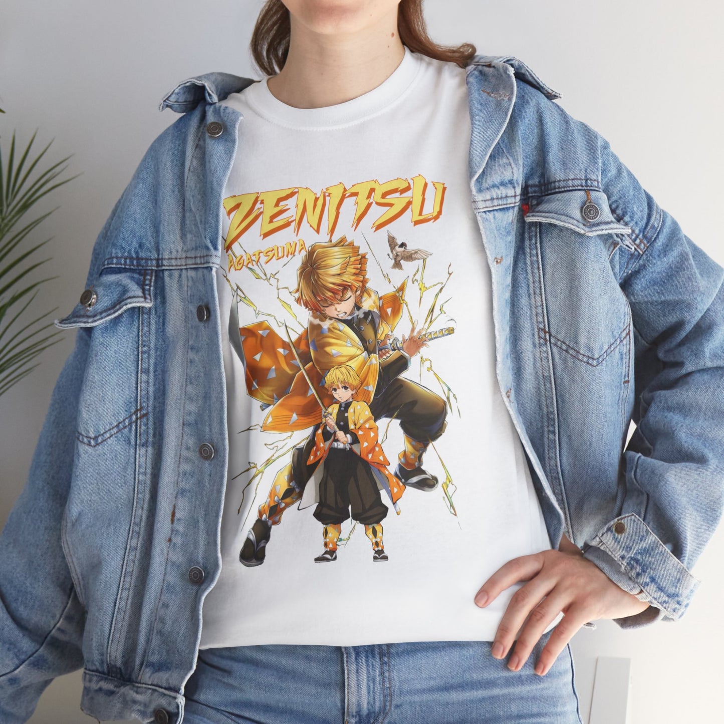 Zenitsu Agatsuma Thunder Breathing T-Shirt | Anime-Inspired Streetwear Tee