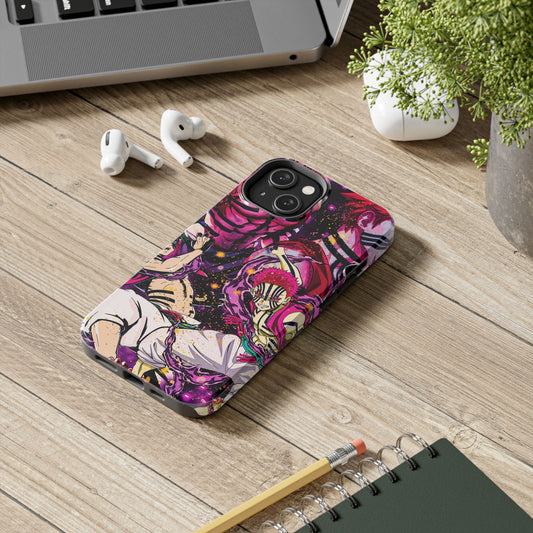 Upper Moon 3 Akaza Phone Case | Demon Slayer Double Layered Protective Case