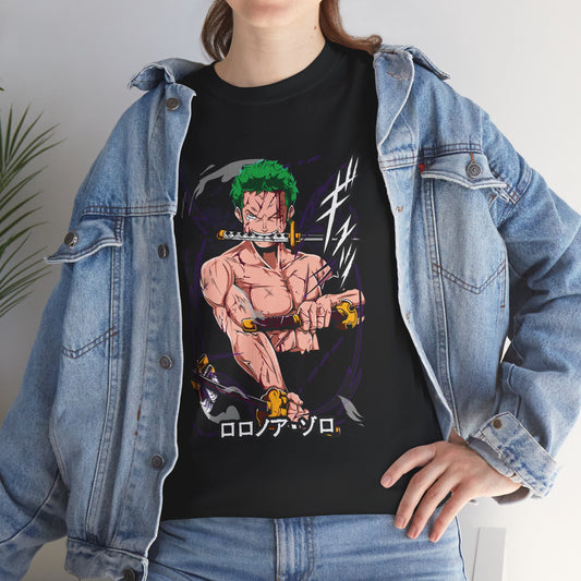 Pirate Hunter Zoro Unisex Heavy Cotton T-Shirt