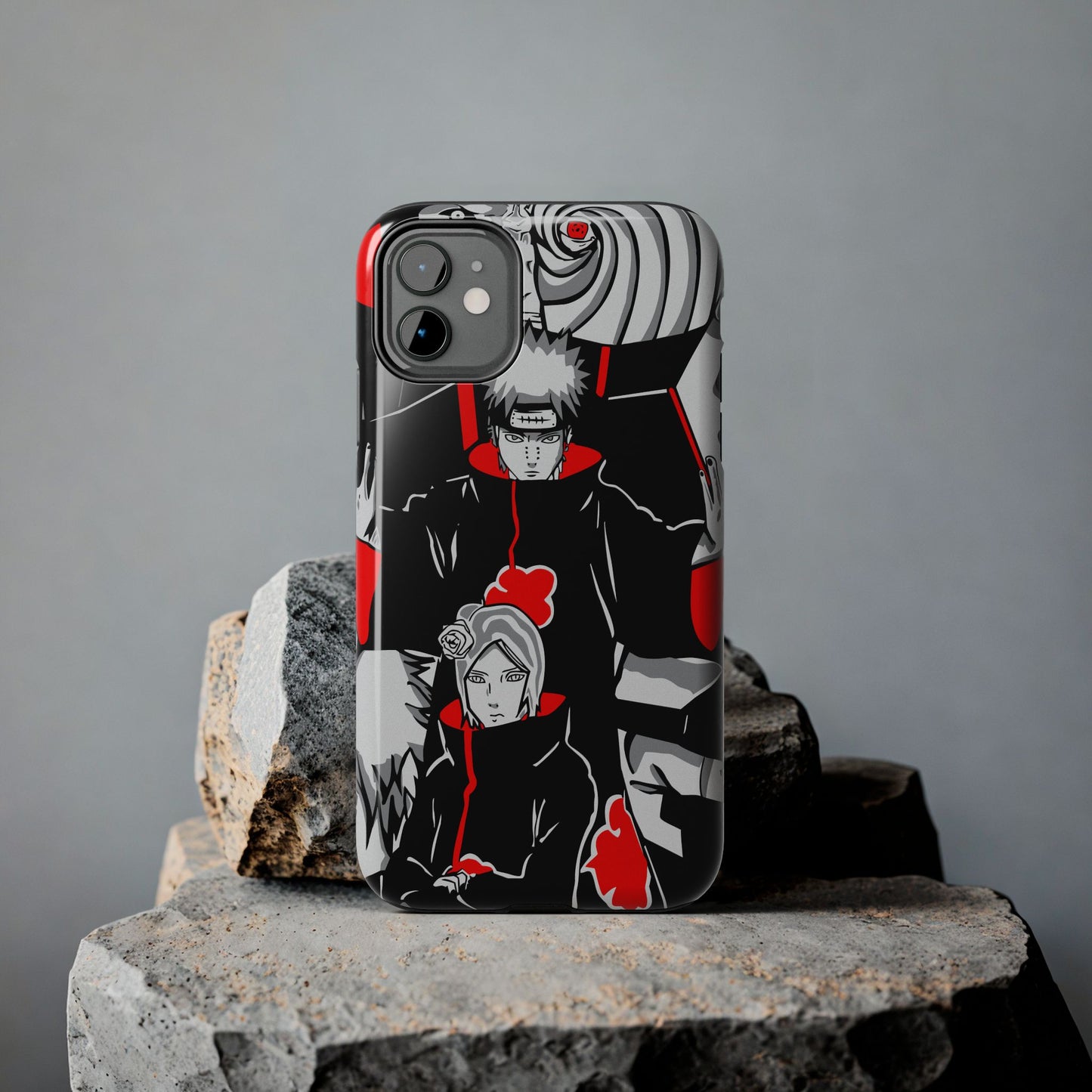 Akatsuki Phone Case | Anime-Inspired Protective Case | Double Layered iPhone & Samsung Cover | Otaku Manga Case