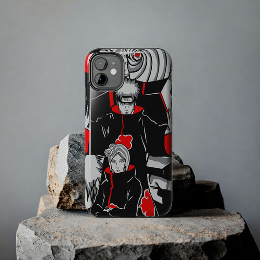 Akatsuki Phone Case | Anime-Inspired Protective Case | Double Layered iPhone & Samsung Cover | Otaku Manga Case