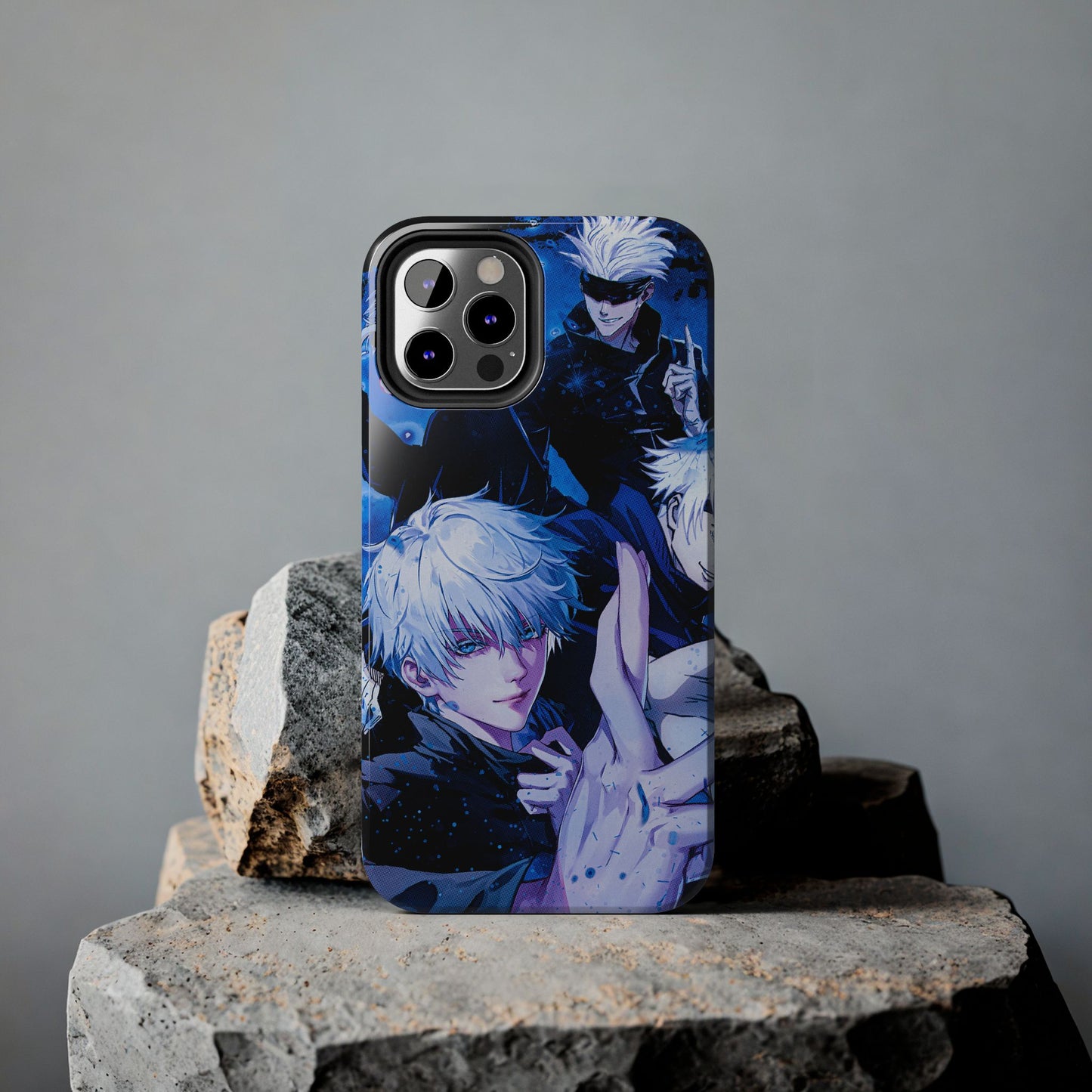 4 Styles of Gojo Phone Case | Anime-Inspired Protective Case | Satoru Gojo iPhone & Samsung Cover | Otaku Manga Case