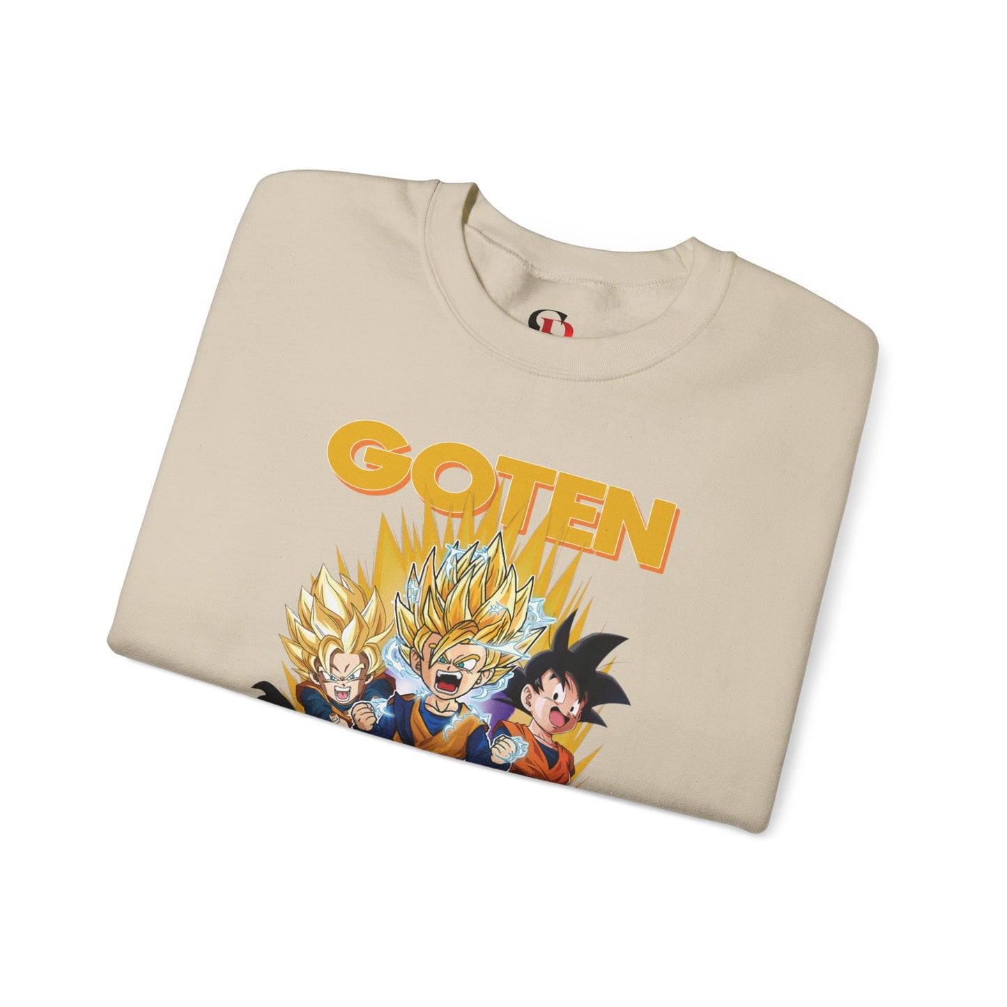 Goten “Next Gen Saiyan” Unisex Heavy Crewneck | Dragon Ball Z Streetwear Sweatshirt