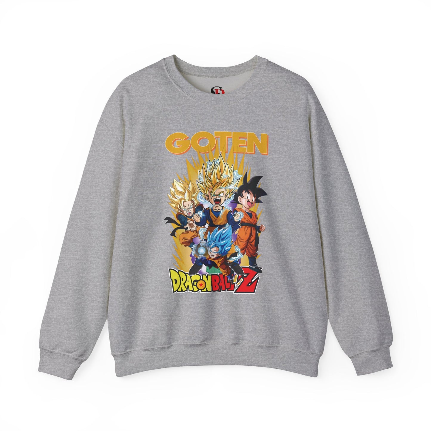 Goten “Next Gen Saiyan” Unisex Heavy Crewneck | Dragon Ball Z Streetwear Sweatshirt