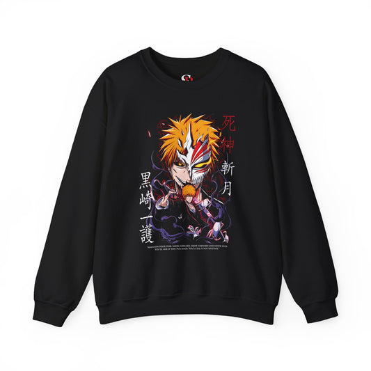 Ichigo TYBW Unisex Heavy Blend Crewneck Sweatshirt | Bleach Thousand-Year Blood War Streetwear