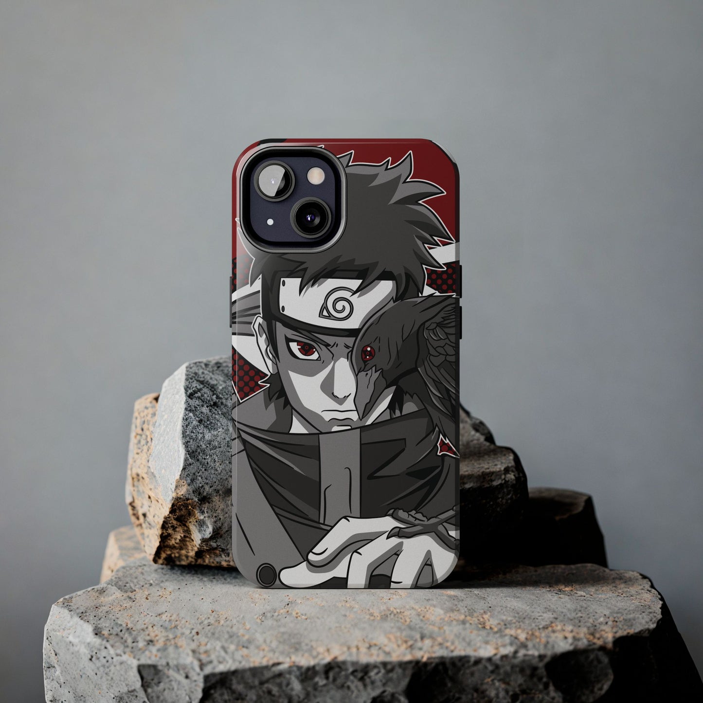 Shisui Uchiha Kotoamatsukami Phone Case | Anime-Inspired Protective Case | Mangekyo Sharingan iPhone & Samsung Cover | Otaku Manga Case