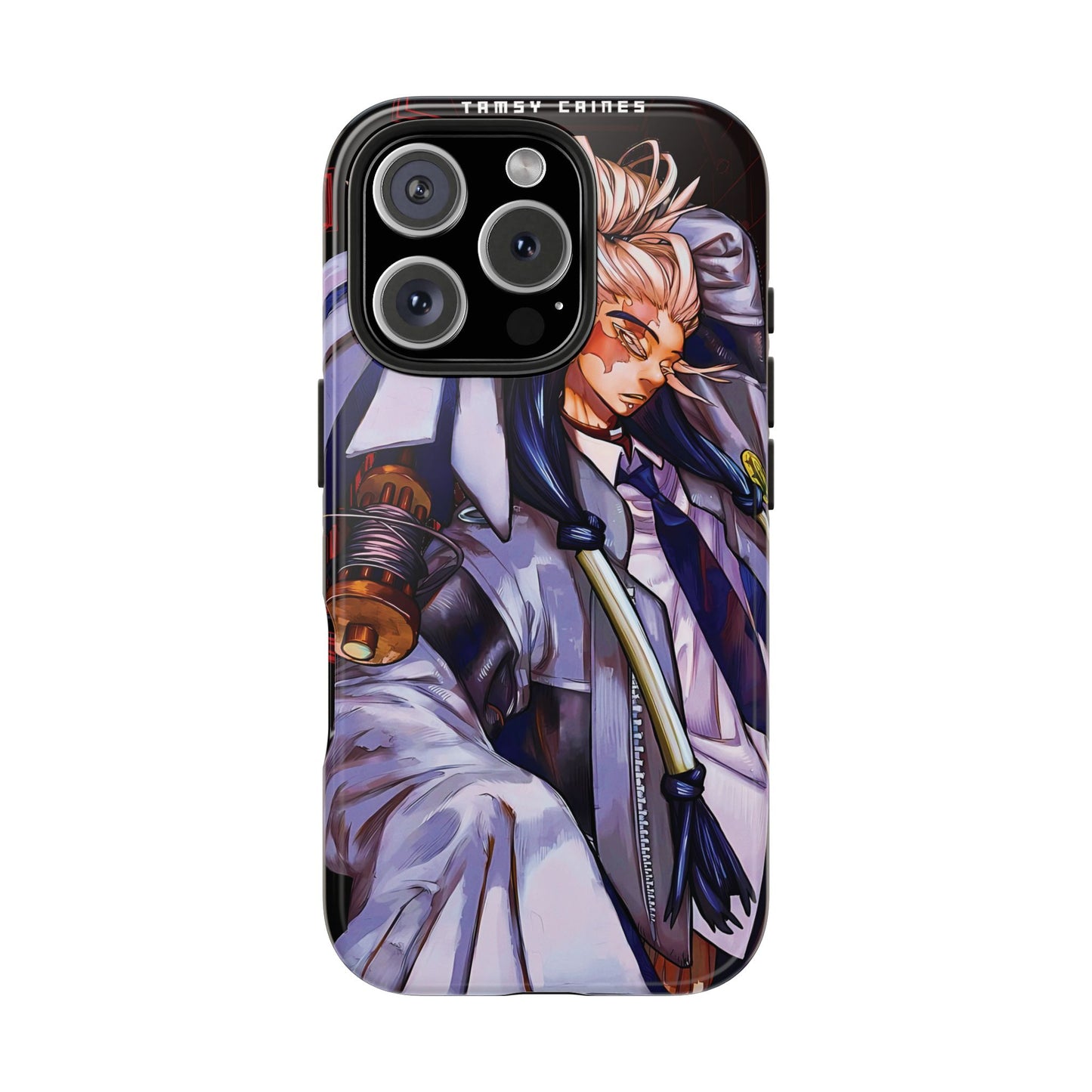 Tamsy Caines Double Layered Phone Case | Anime-Inspired Protective Case