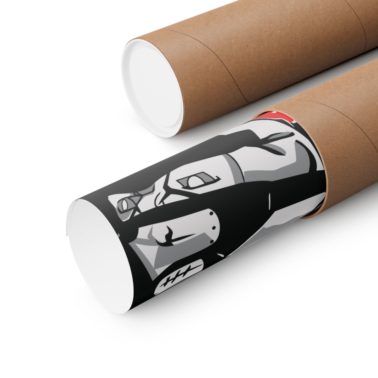 Akatsuki Matte Poster | Anime-Inspired Wall Art | Villain Shinobi Collage Decor | Otaku Manga Wall Print