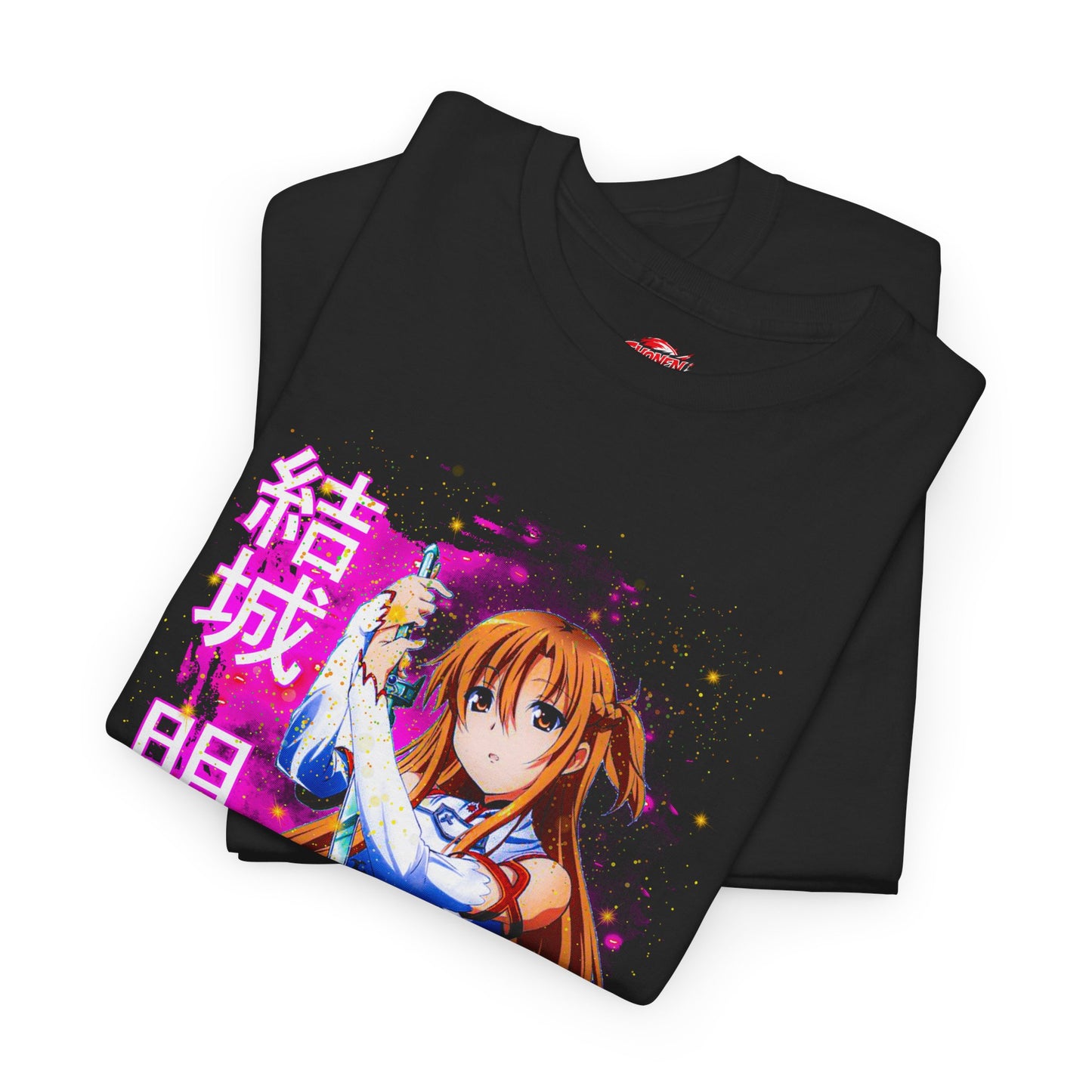 Asuna Lightning Flash T-Shirt Anime Graphic Tee – Anime-Inspired Graphic Shirt | Unisex Heavy Cotton Otaku Streetwear Gift