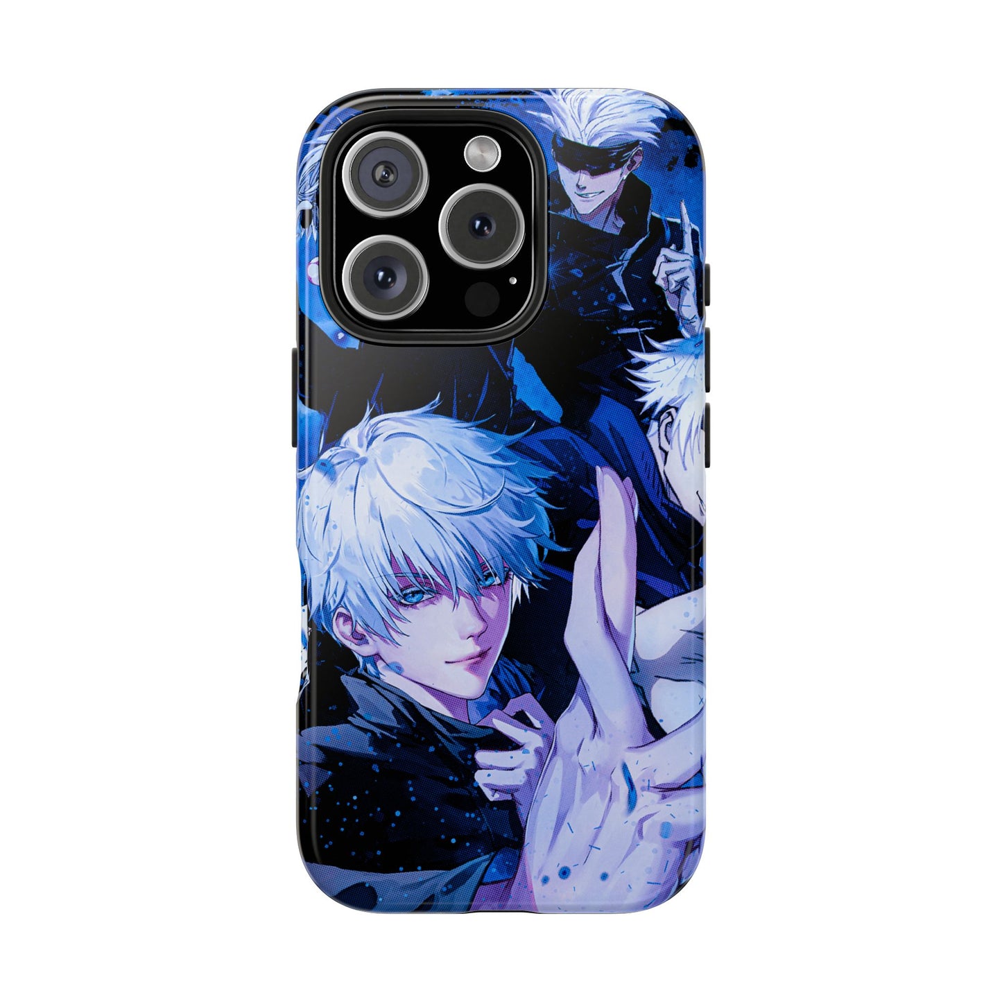 4 Styles of Gojo Phone Case | Anime-Inspired Protective Case | Satoru Gojo iPhone & Samsung Cover | Otaku Manga Case