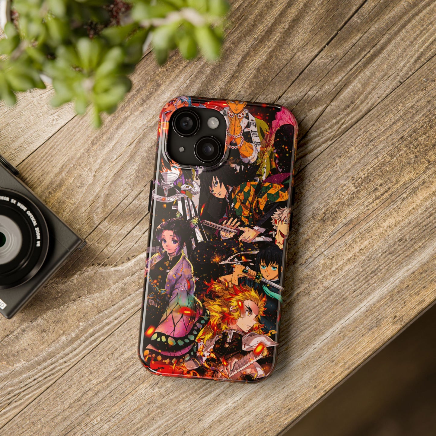 Hashira Collage Anime Phone Case | Anime-Inspired Protective Cover | Double Layer iPhone & Samsung Case