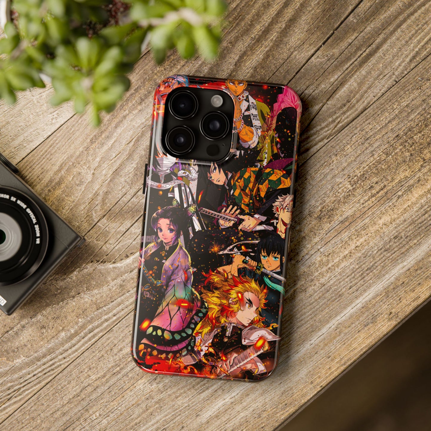 Hashira Collage Anime Phone Case | Anime-Inspired Protective Cover | Double Layer iPhone & Samsung Case
