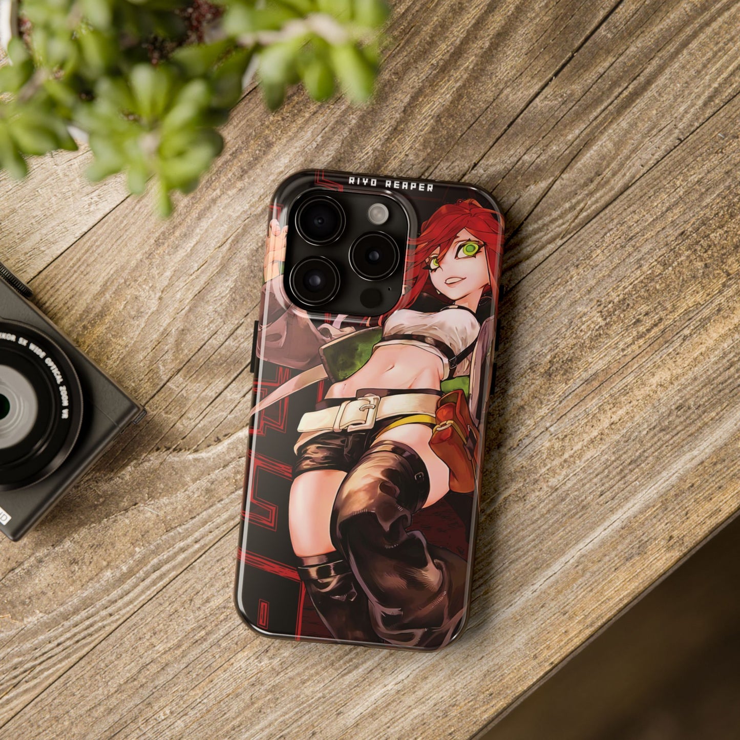 Riyo Reaper Personalizable Double Layered Phone Case | Anime-Inspired Protective Case