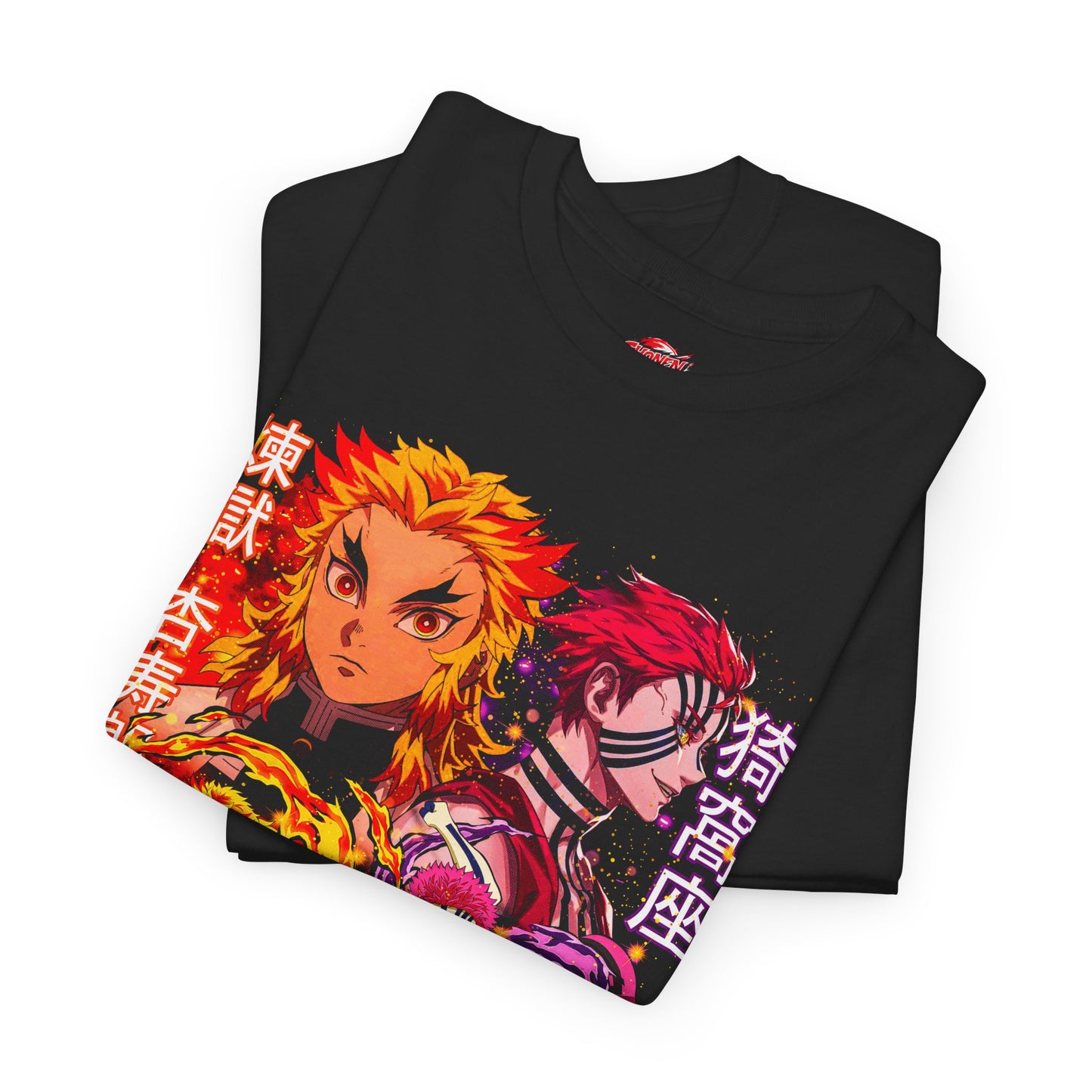 Rengoku vs Akaza Anime T-Shirt | Anime-Inspired Streetwear | Unisex Manga Tee