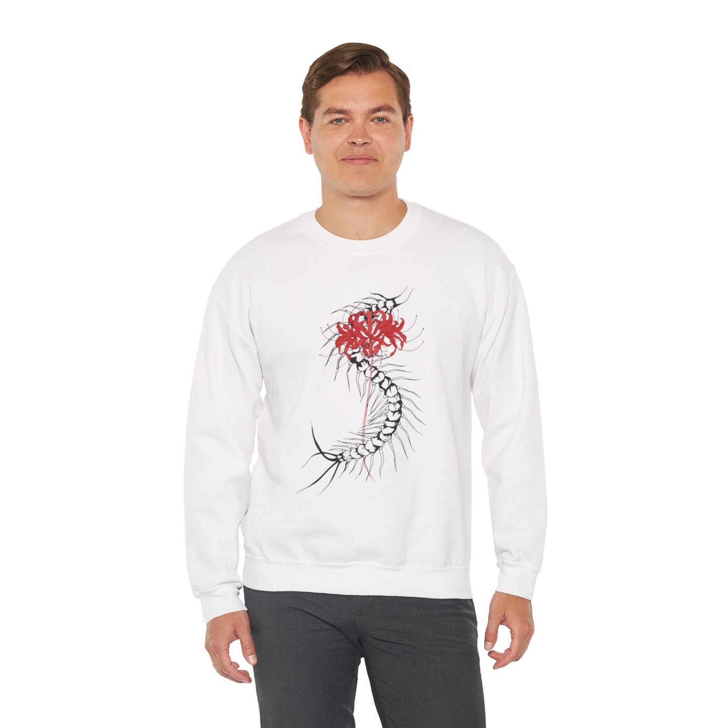 Kaneki Centipede Graphic Unisex Heavy Blend Crewneck Sweatshirt