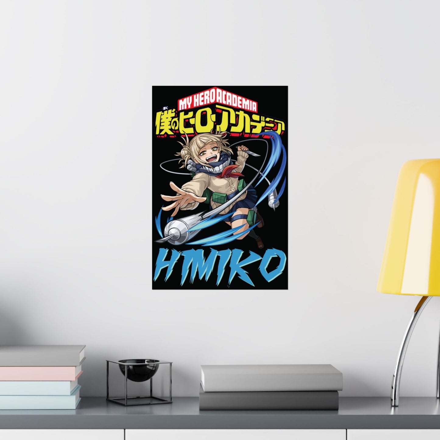 Himiko Toga Vertical Matte Poster | Anime-Inspired Wall Art | Villain Room Decor
