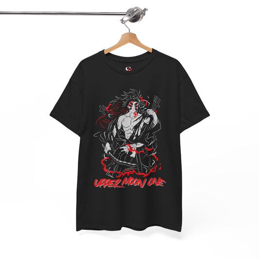 Kokushibo Crimson Aura T-Shirt | Upper Moon One Demon Slayer Tee