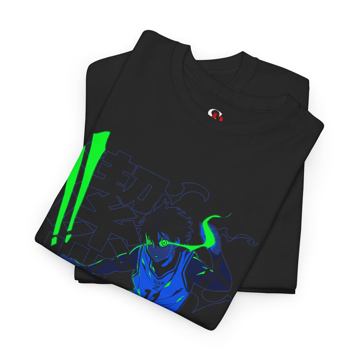 Yoichi Isagi Unisex Heavy Cotton T-Shirt | Blue Lock Soccer Anime Streetwear Tee