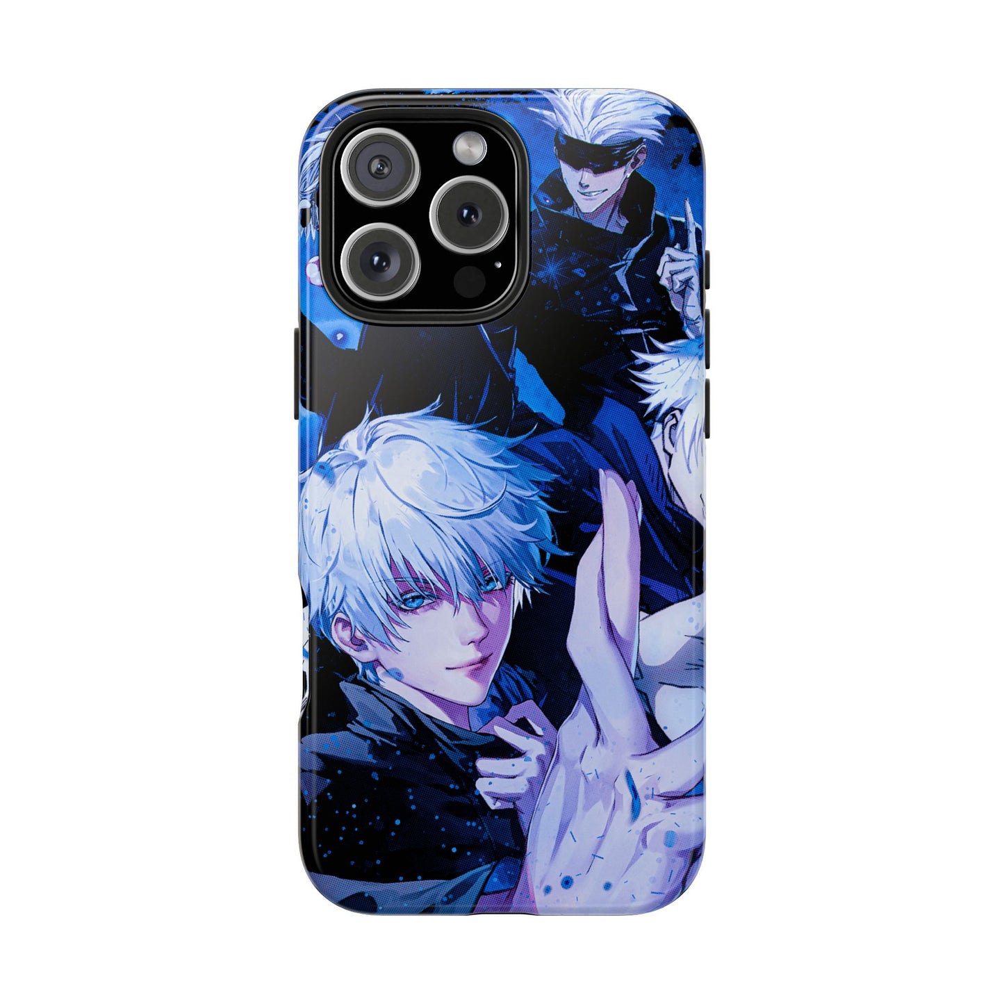 4 Styles of Gojo Phone Case | Anime-Inspired Protective Case | Satoru Gojo iPhone & Samsung Cover | Otaku Manga Case