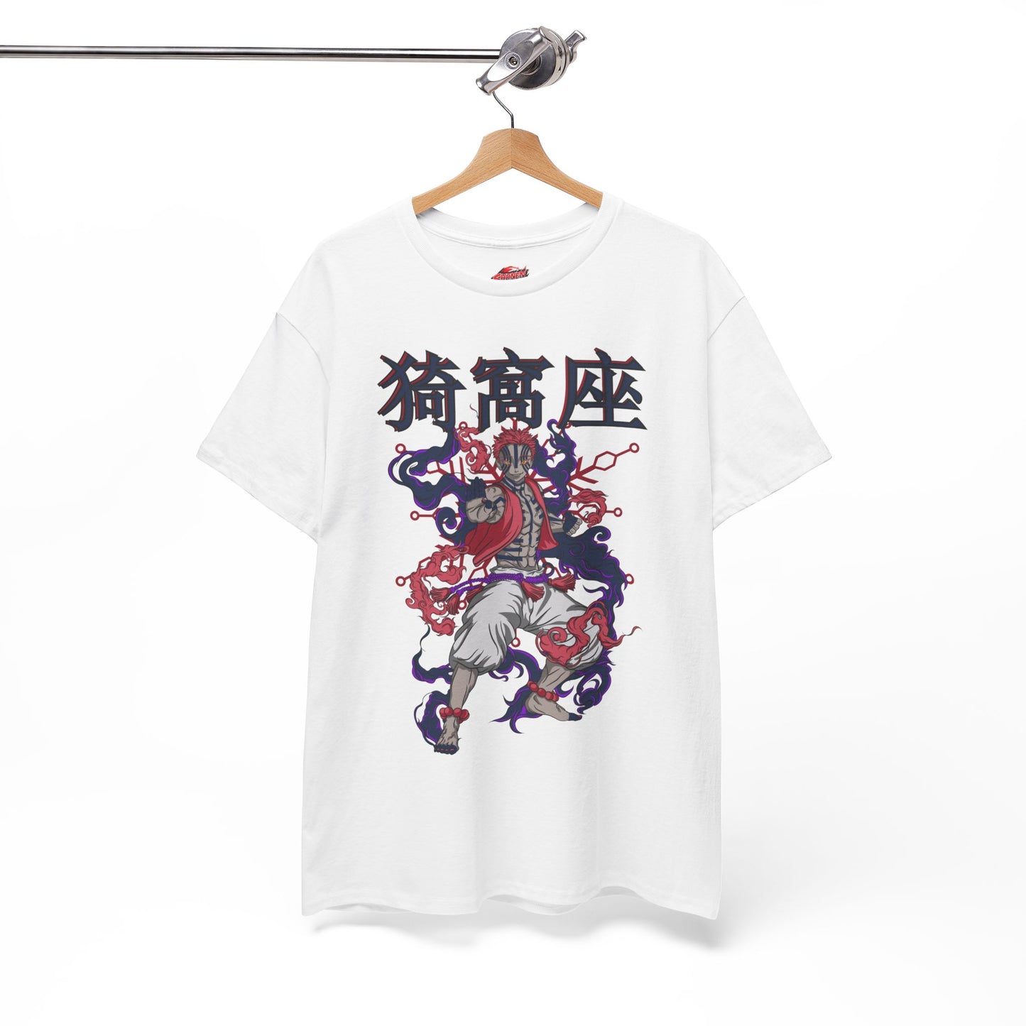 Akaza Blood Demon Art T-Shirt | Anime-Graphic Streetwear Tee