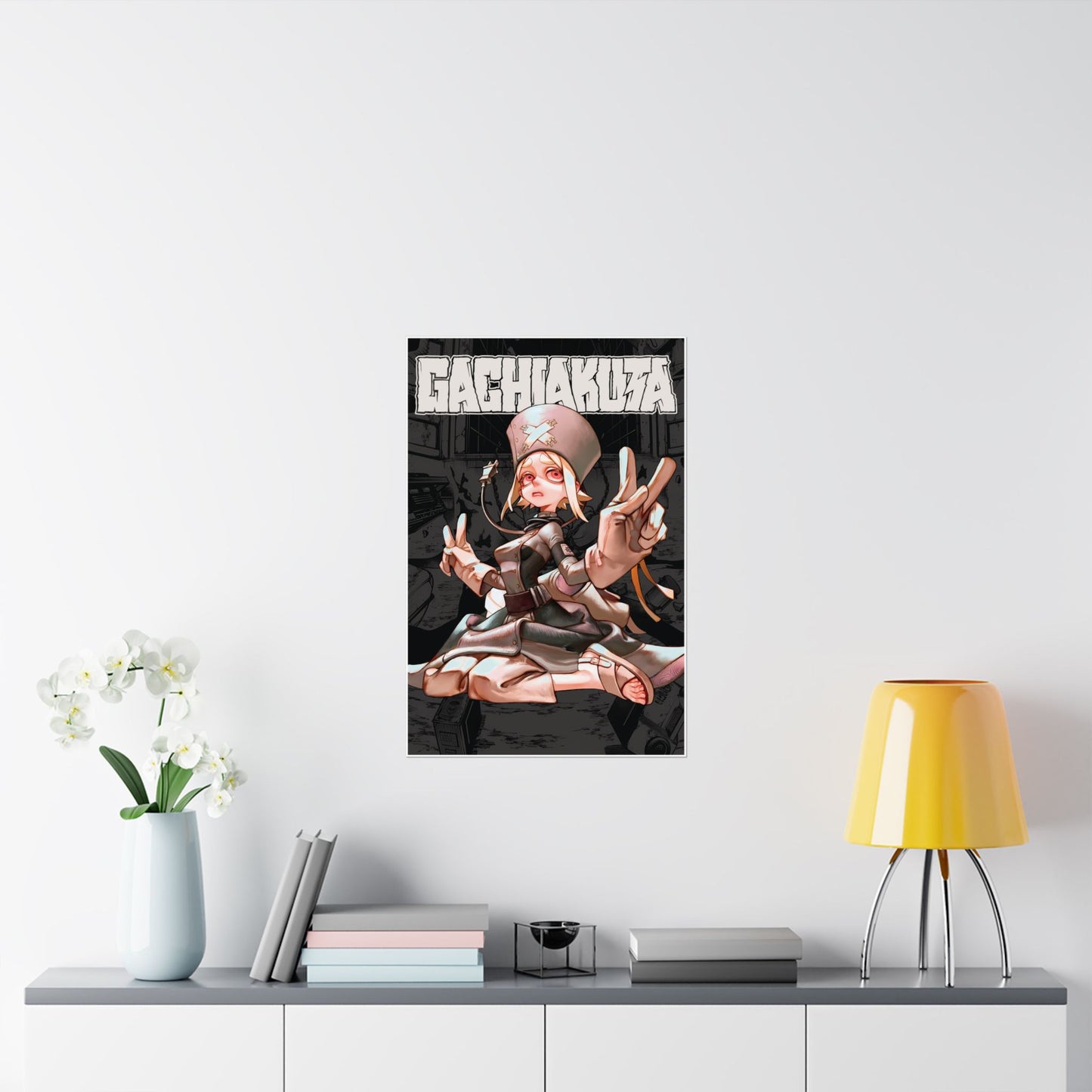 Eisha Stilza II Matte Vertical Poster | Anime-Inspired Wall Art Manga Decor