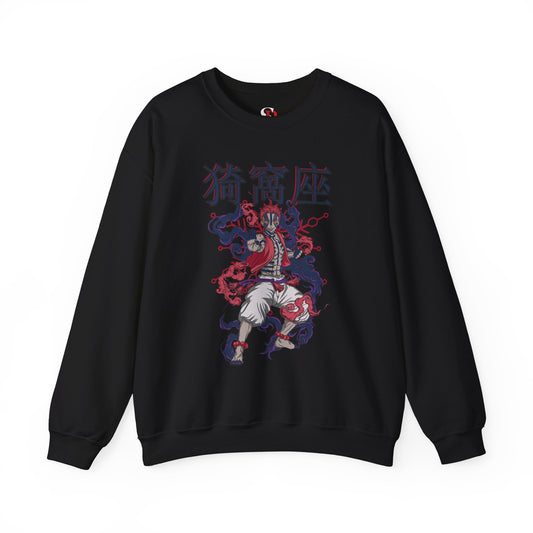 Akaza Blood Demon Art Crewneck | Demon Slayer Anime Sweatshirt