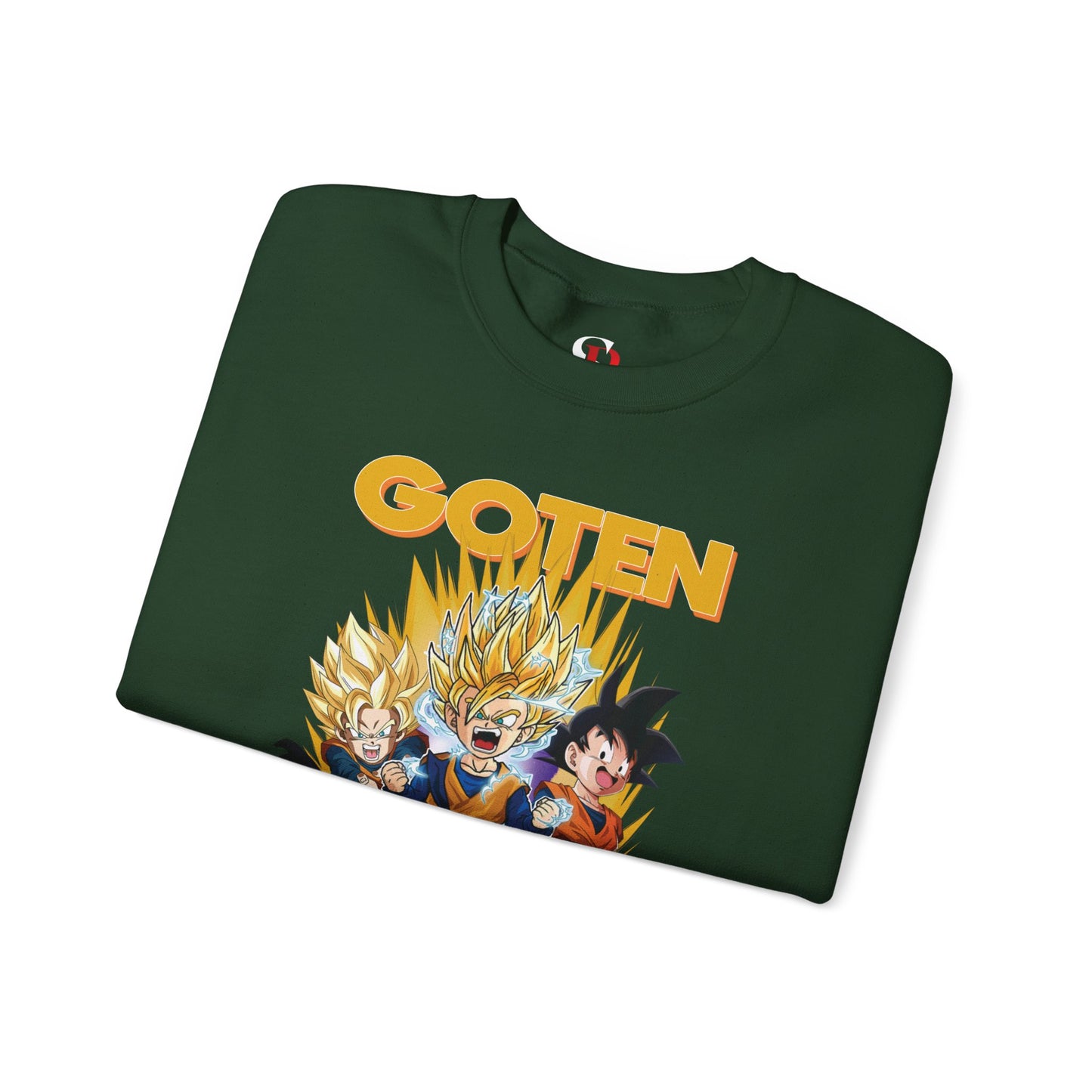 Goten “Next Gen Saiyan” Unisex Heavy Crewneck | Dragon Ball Z Streetwear Sweatshirt