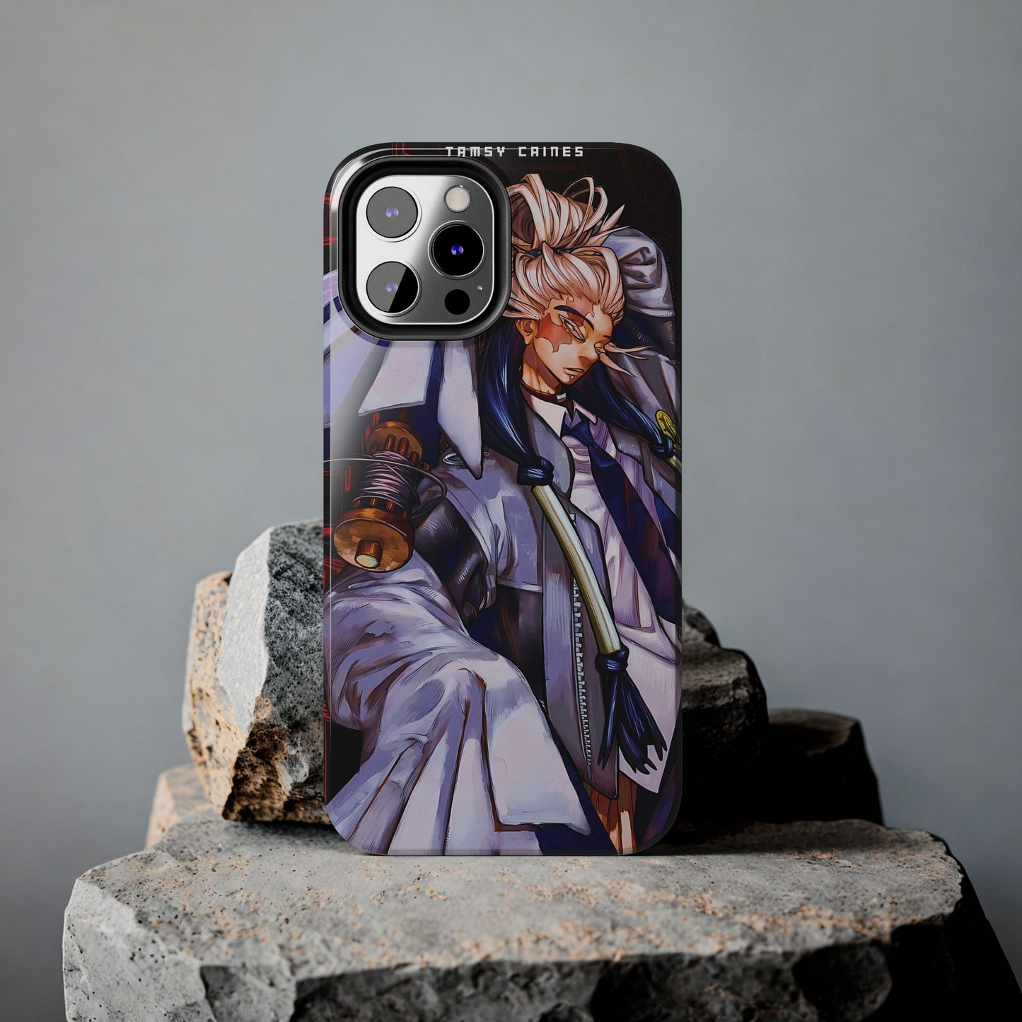 Tamsy Caines Double Layered Phone Case | Anime-Inspired Protective Case