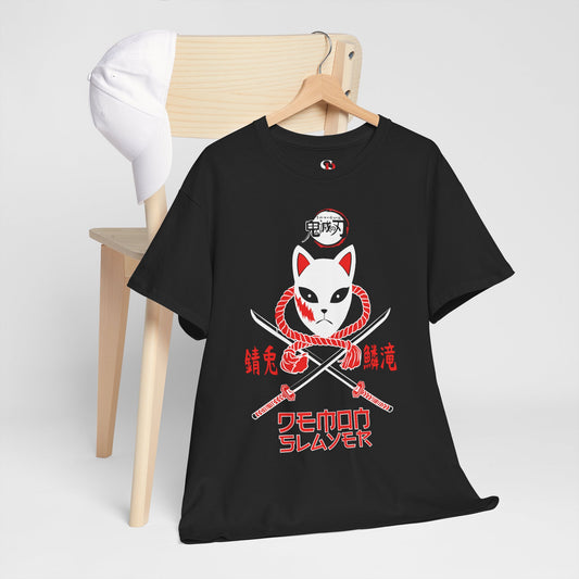 Kitsune Mask T-Shirt | Demon Slayer Anime Streetwear Tee