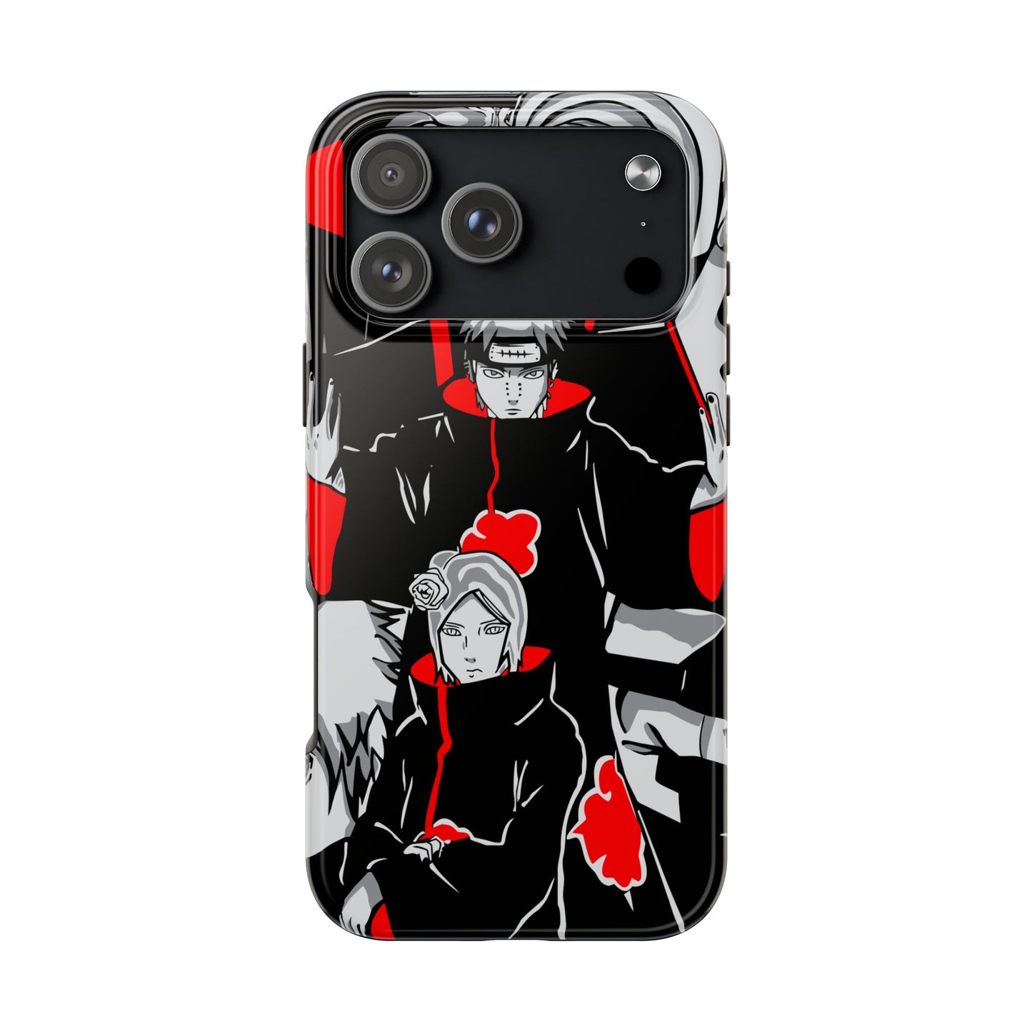 Akatsuki Phone Case | Anime-Inspired Protective Case | Double Layered iPhone & Samsung Cover | Otaku Manga Case