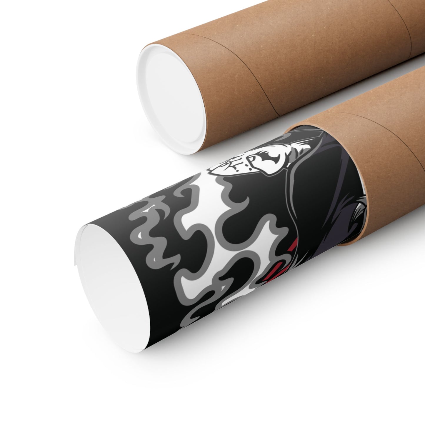 Asta & Liebe Devil Union Matte Vertical Poster | Black Clover Anime Wall Art