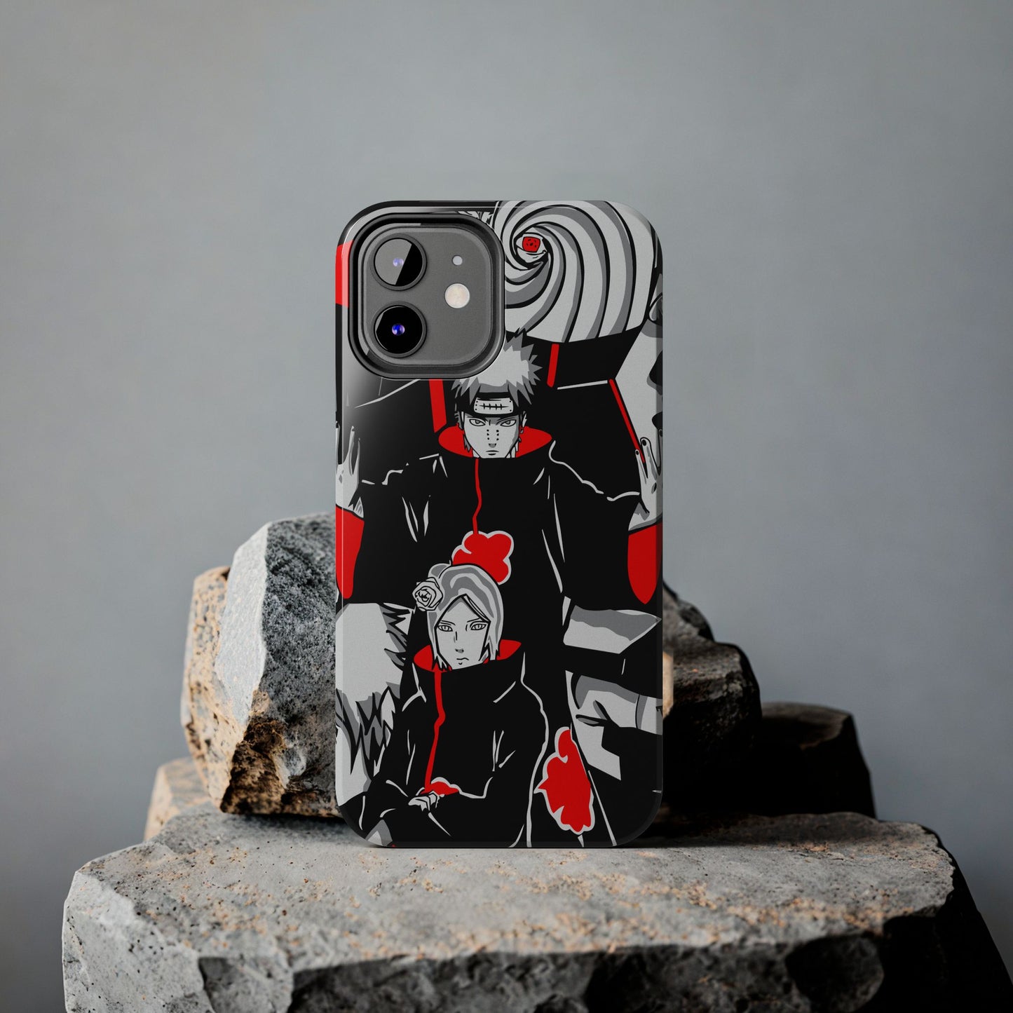 Akatsuki Phone Case | Anime-Inspired Protective Case | Double Layered iPhone & Samsung Cover | Otaku Manga Case