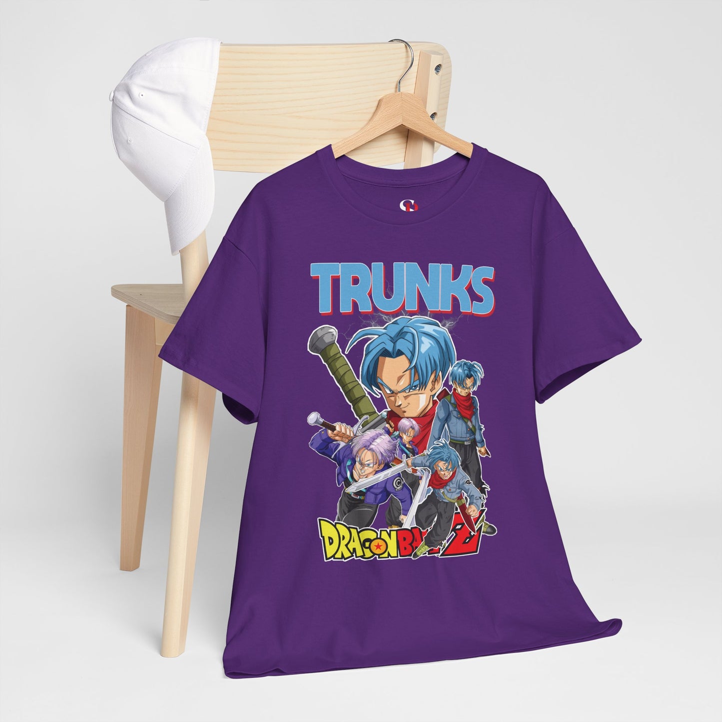 Trunks “Time Warrior” Unisex Heavy Cotton T-Shirt | Dragon Ball Z Streetwear Tee