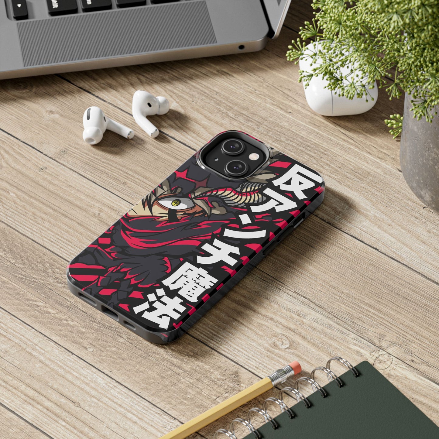 Asta Anti-Magic Double Layered Phone Case | Anime-Inspired Protective Anime Case for iPhone & Samsung