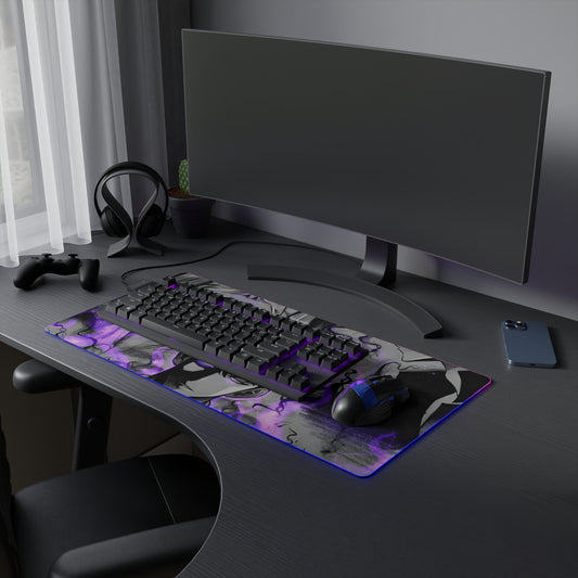 Shadow Monarch LED Gaming Mouse Pad