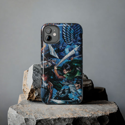 Levi Ackerman Double Layered Phone Case | Attack on Titan-Inspired Protective Anime Case