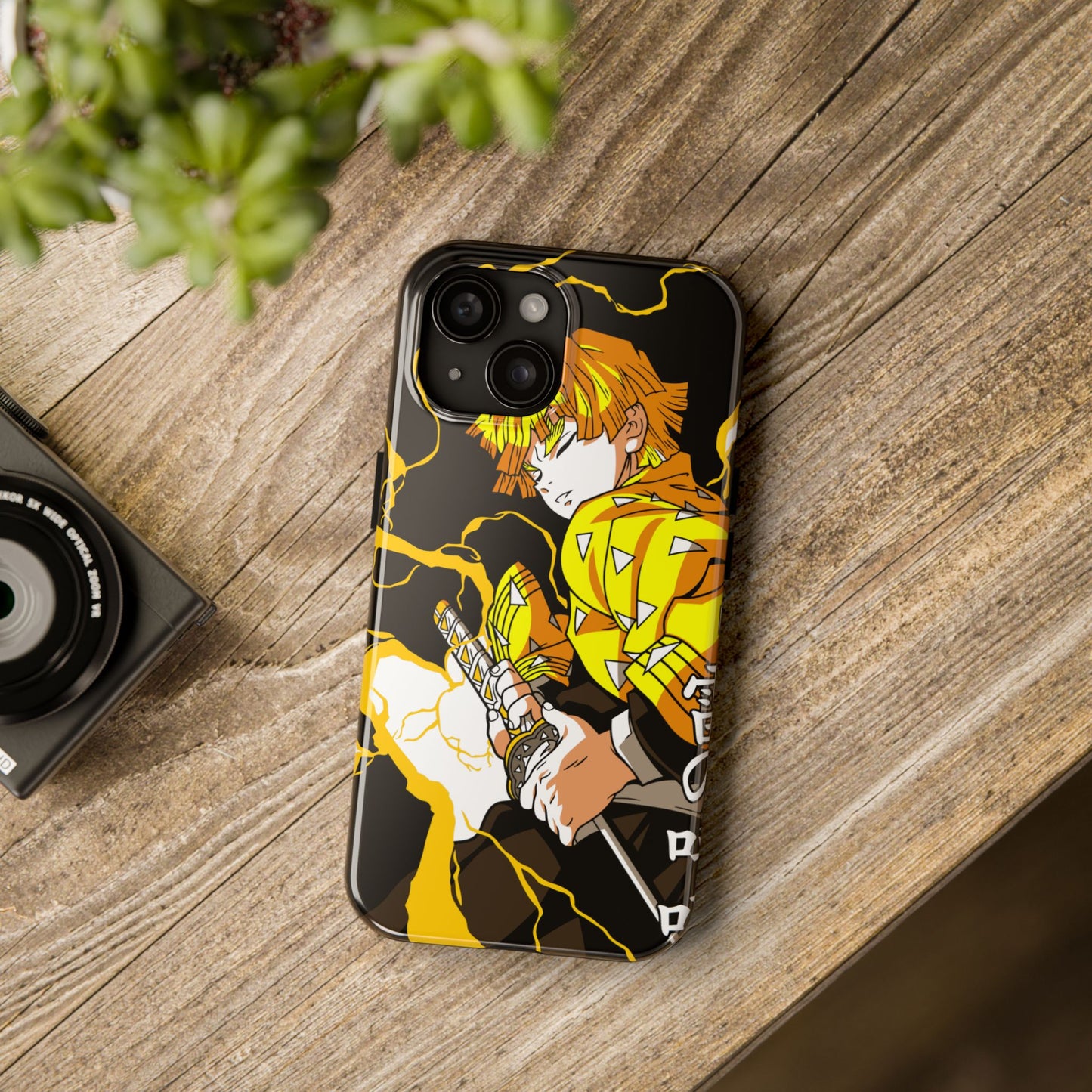 Sleeping Zenitsu Anime Phone Case | Anime-Inspired Protective Cover | Double Layer Otaku Case