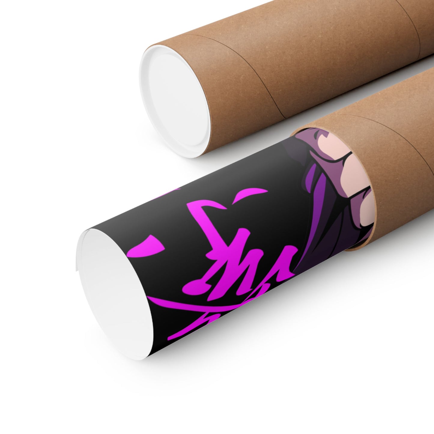 Satoru Gojo Hollow Technique Purple Matte Poster | Anime-Inspired Wall Art | Gojo Anime Decor | Anime Sorcerer Artwork