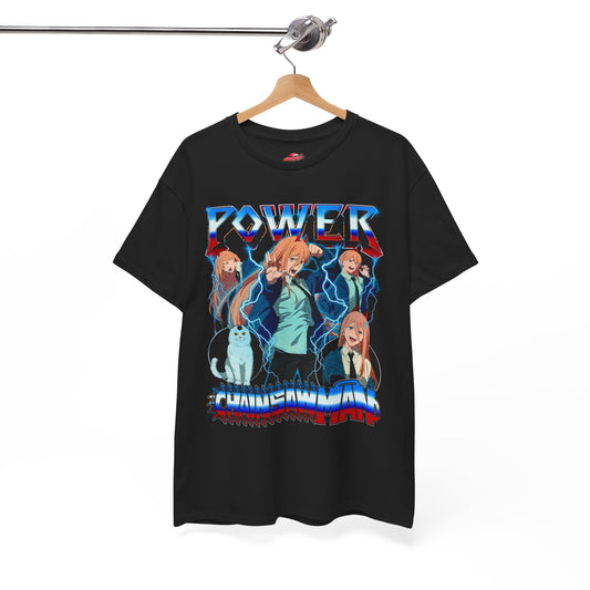 Blood Fiend Power II Unisex Heavy Cotton T-Shirt | Anime-Inspired Streetwear Tee