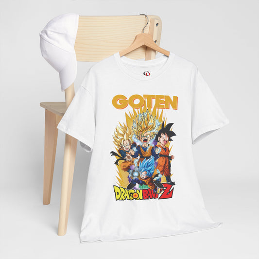 Goten “Next Gen Saiyan” Unisex Heavy Cotton T-Shirt | Dragon Ball Z Streetwear Tee