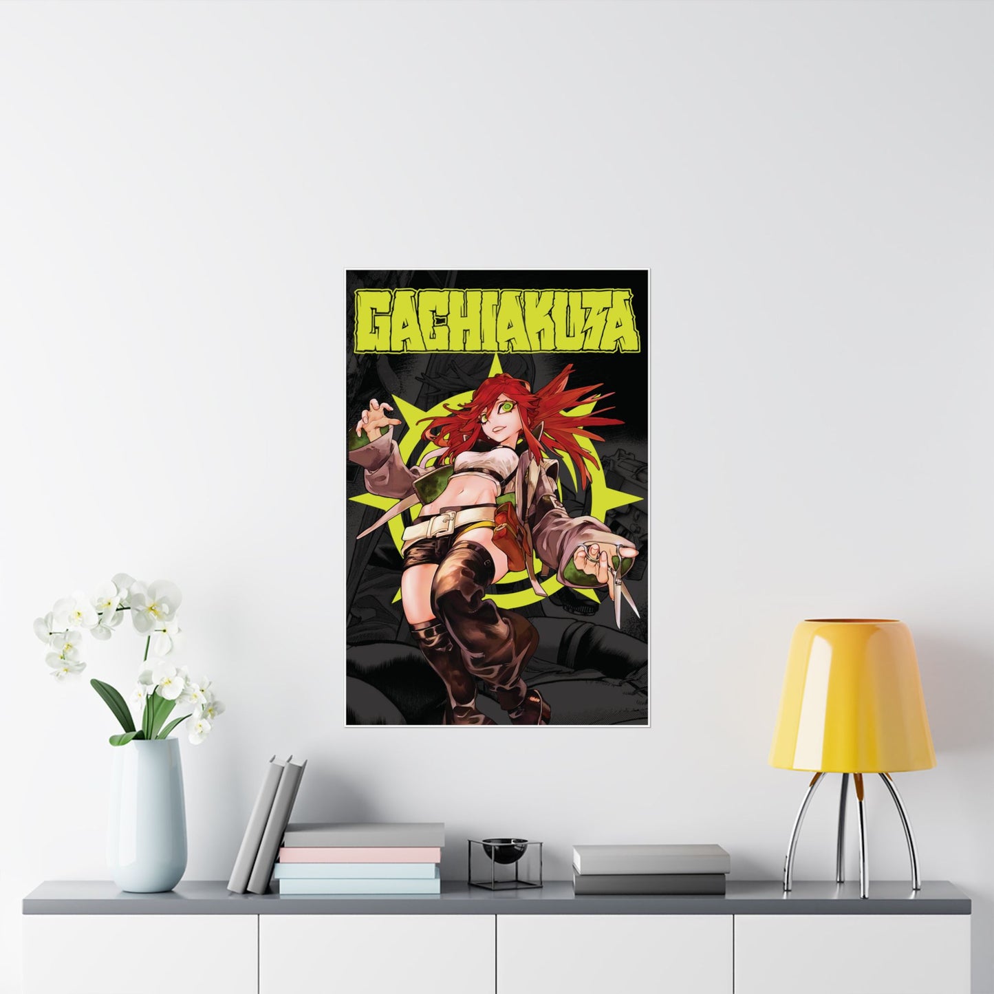 Riyo Reaper II Matte Vertical Poster | Anime-Inspired Wall Art Manga Decor