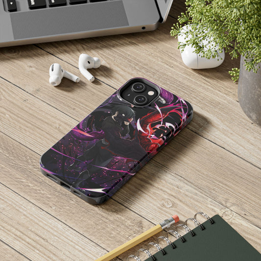 Ken Kaneki Chimera Kagune Double Layered Phone Case | Anime-Inspired Protective Case | Dark Otaku Phone Case for iPhone & Samsung