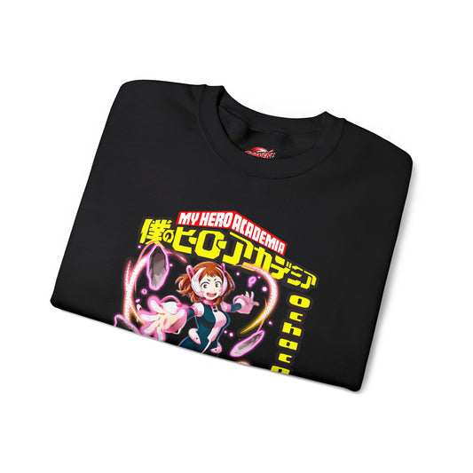 Ochako Uraraka Crewneck II | Anime-Inspired Sweatshirt | Cute Hero Streetwear | Otaku Manga Unisex Pullover