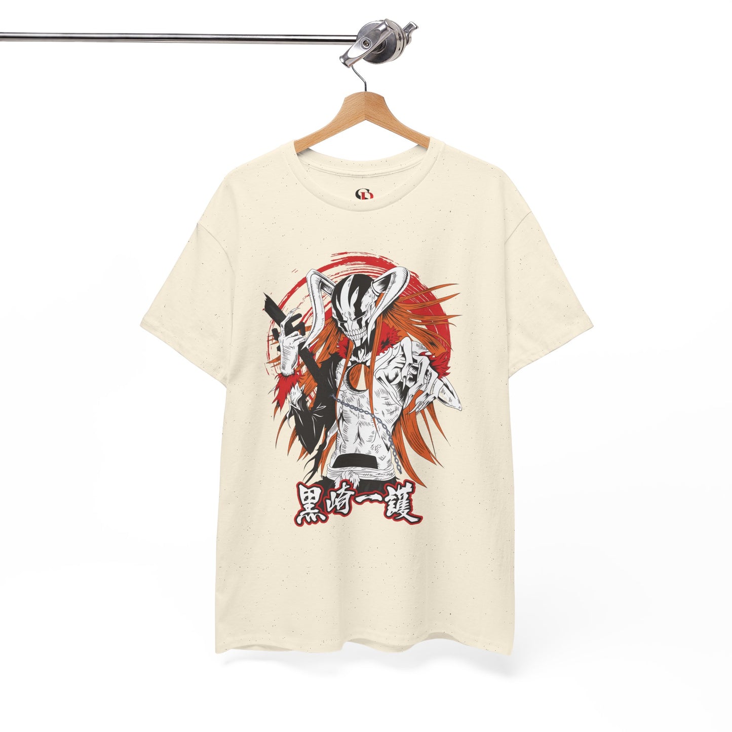 Ichigo Vasto Lorde Unisex Heavy Cotton T-Shirt | Bleach Anime Streetwear Tee