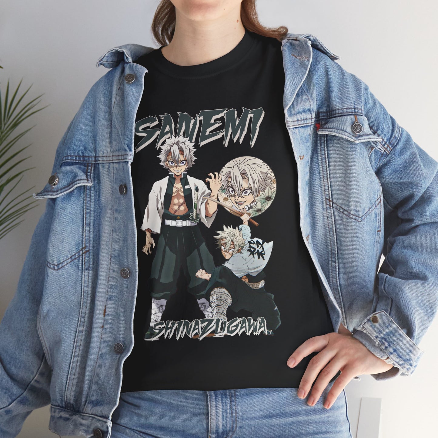 Sanemi Shinazugawa Wind Hashira T-Shirt | Anime-Inspired Streetwear Tee