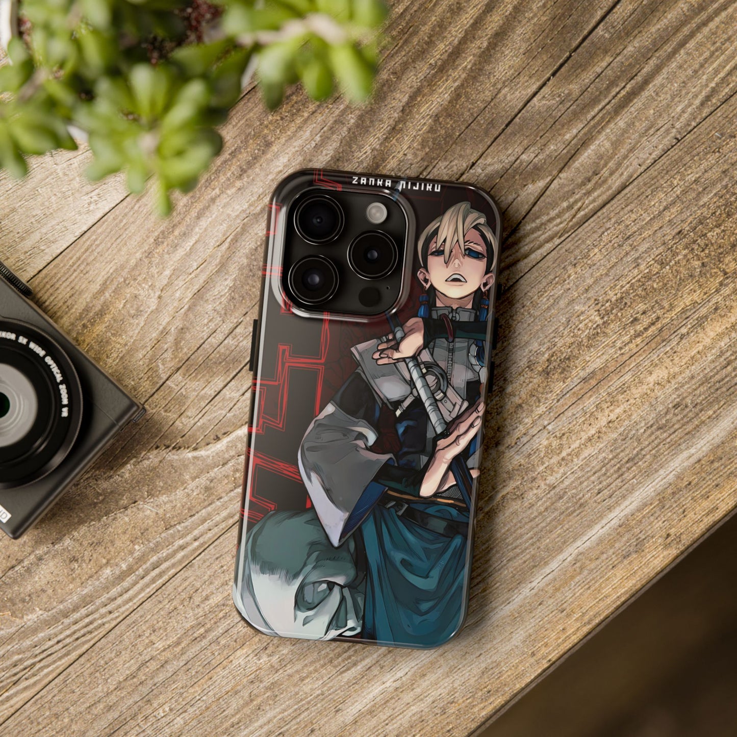 Zanka Nijiku Personalizable Double Layered Phone Case | Anime-Inspired Protective Case for IPhone & Samsung