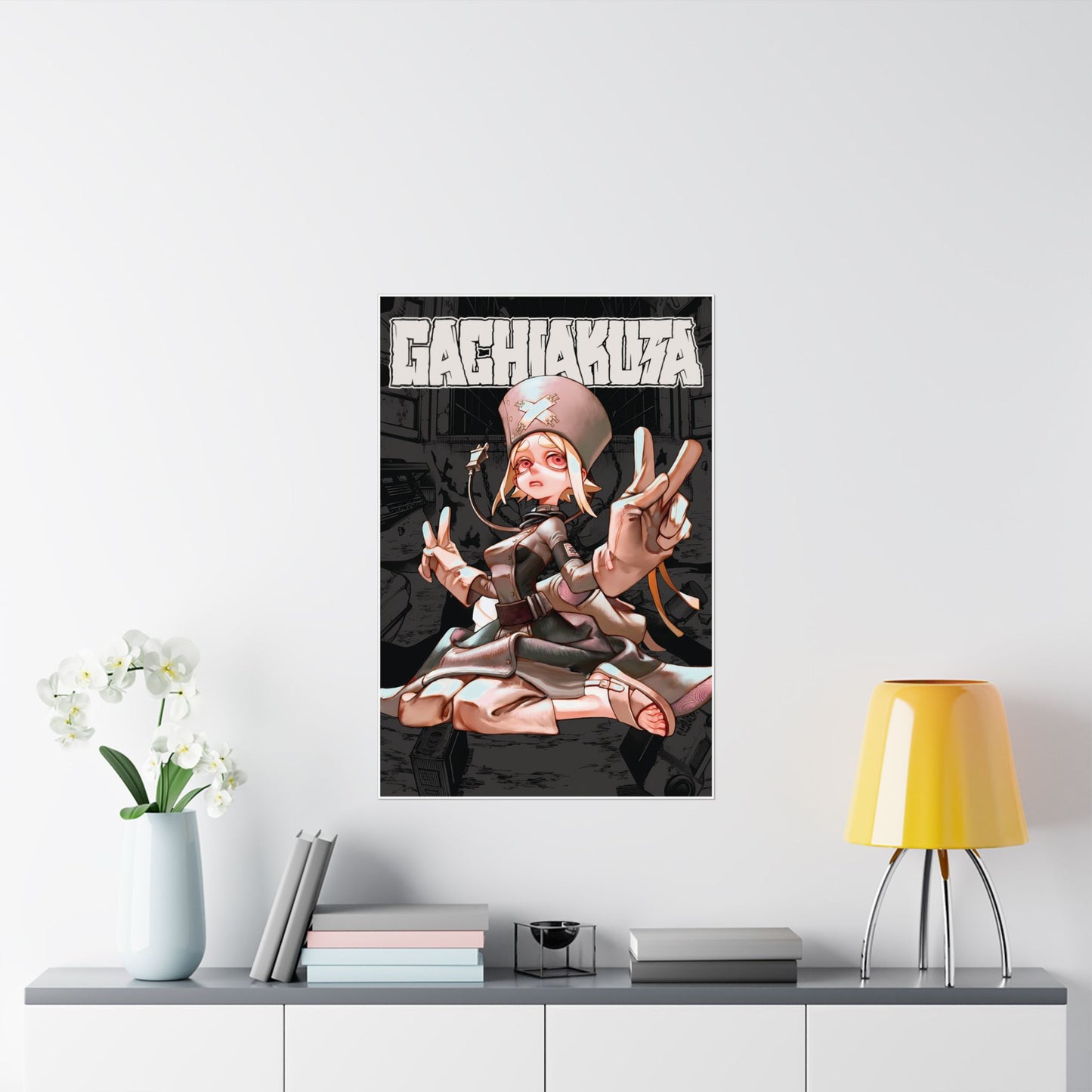 Eisha Stilza II Matte Vertical Poster | Anime-Inspired Wall Art Manga Decor