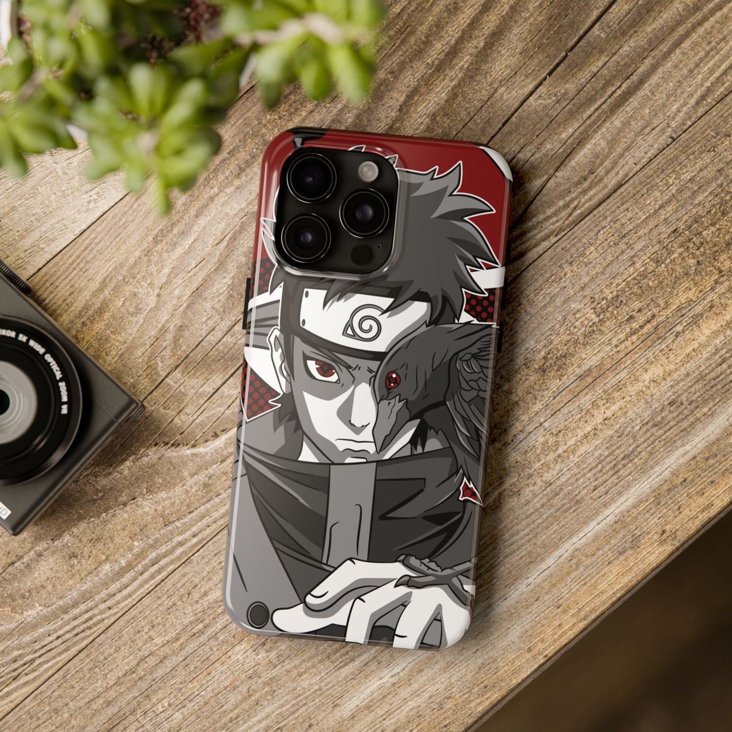 Shisui Uchiha Kotoamatsukami Phone Case | Anime-Inspired Protective Case | Mangekyo Sharingan iPhone & Samsung Cover | Otaku Manga Case
